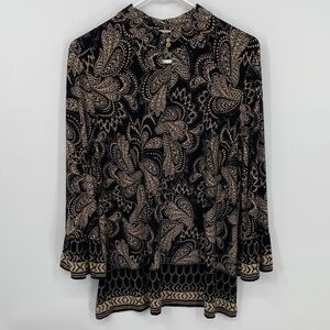 Anne Klein Tunic Top Women’s Size XL